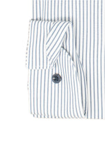 Laden Sie das Bild in den Galerie-Viewer, Businesshemd - Body Fit - Langarm - Gestreift - Marine