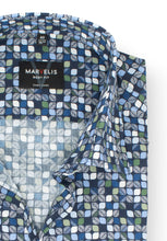 Laden Sie das Bild in den Galerie-Viewer, Businesshemd - Body Fit - Langarm - Muster - Grün