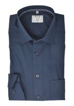 Load image into Gallery viewer, Businesshemd - Comfort Fit - Langarm - Einfarbig - Marine