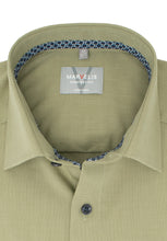 Laden Sie das Bild in den Galerie-Viewer, Businesshemd - Comfort Fit - Langarm - Einfarbig - Olive