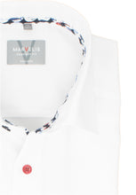Laden Sie das Bild in den Galerie-Viewer, Businesshemd - Comfort Fit - Langarm - Einfarbig - Weiß