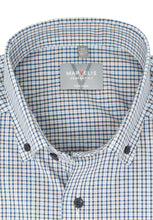 Laden Sie das Bild in den Galerie-Viewer, Businesshemd - Comfort Fit - Langarm - Button Down - Kariert - Beige