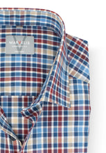 Load image into Gallery viewer, Businesshemd - Comfort Fit - Langarm - Kariert - Rot