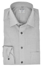 Laden Sie das Bild in den Galerie-Viewer, Businesshemd - Comfort Fit - Langarm - Kariert - Schwarz/Weiß