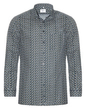Laden Sie das Bild in den Galerie-Viewer, Businesshemd - Modern Fit - ELA - Muster - Dunkelblau