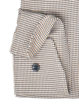 Laden Sie das Bild in den Galerie-Viewer, Businesshemd - Modern Fit - ELA - Struktur - Braun