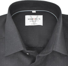Laden Sie das Bild in den Galerie-Viewer, Businesshemd - Modern Fit - Langarm - Einfarbig - Anthrazit
