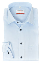 Laden Sie das Bild in den Galerie-Viewer, Businesshemd - Modern Fit - Langarm - Einfarbig - Hellblau