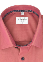 Laden Sie das Bild in den Galerie-Viewer, Businesshemd - Modern Fit - Langarm - Einfarbig - Rot