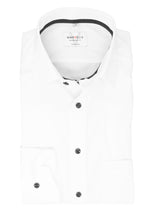 Laden Sie das Bild in den Galerie-Viewer, Businesshemd - Modern Fit - Langarm - Einfarbig - Weiß