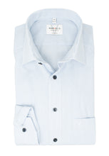 Laden Sie das Bild in den Galerie-Viewer, Businesshemd - Modern Fit - Langarm - Gestreift - Blau