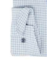 Laden Sie das Bild in den Galerie-Viewer, Businesshemd - Modern Fit - Langarm - Kariert - Marine