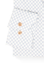 Laden Sie das Bild in den Galerie-Viewer, Businesshemd - Modern Fit - Langarm - Muster - Weiß