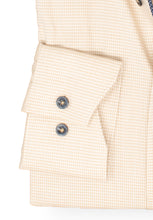 Laden Sie das Bild in den Galerie-Viewer, Businesshemd - Modern Fit - Langarm - Struktur - Beige