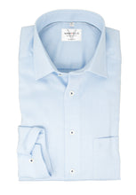 Laden Sie das Bild in den Galerie-Viewer, Businesshemd - Modern Fit - Langarm - Struktur - Blau