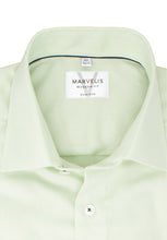 Laden Sie das Bild in den Galerie-Viewer, Businesshemd - Modern Fit - Langarm - Struktur - Hellgrün