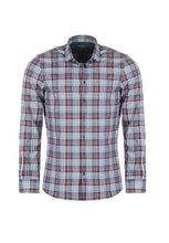 Laden Sie das Bild in den Galerie-Viewer, Easy To Wear Hemd - Body Fit - Langarm - Kariert - Blau/Rot