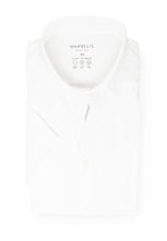 Laden Sie das Bild in den Galerie-Viewer, Easy to Wear - Kurzarmhemd - Body Fit - Einfarbig - Weiß