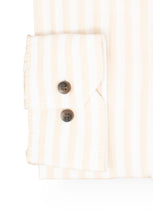 Laden Sie das Bild in den Galerie-Viewer, Freizeithemd - Casual Modern Fit - Langarm - Gestreift - Beige