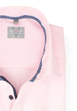 Laden Sie das Bild in den Galerie-Viewer, Kurzarmhemd - Comfort Fit - Struktur - Rosa