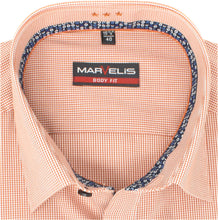 Laden Sie das Bild in den Galerie-Viewer, Businesshemd - Body Fit - Langarm - Kariert - Rot