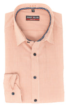 Laden Sie das Bild in den Galerie-Viewer, Businesshemd - Body Fit - Langarm - Kariert - Rot