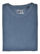 Laden Sie das Bild in den Galerie-Viewer, T-Shirt - Casual Fit - Rundhals - Einfarbig - Dunkelblau