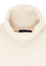 Laden Sie das Bild in den Galerie-Viewer, Rollkragenpullover - Casual Fit - Merino - Einfarbig - Wollweiß