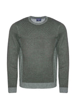 Load image into Gallery viewer, Strickpullover - Casual Fit - Rundhals - Kaschmir - Dunkelgrün