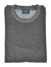 Laden Sie das Bild in den Galerie-Viewer, Strickpullover - Casual Fit - Rundhals - Kaschmir - Anthrazit