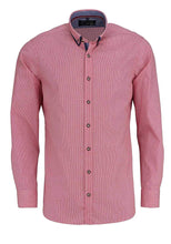 Laden Sie das Bild in den Galerie-Viewer, Marvelis Trachtenhemd Doppelkragen Kariert