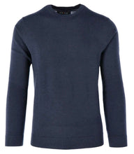 Laden Sie das Bild in den Galerie-Viewer, Pullover - Merino - Casual Fit - Rundhals - Einfarbig - Marine