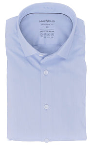 Easy To Wear Hemd - Modern Fit - Langarm - Einfarbig - Hellblau
