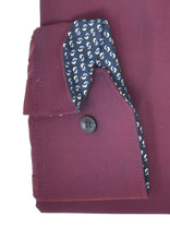 Laden Sie das Bild in den Galerie-Viewer, Businesshemd - Body Fit - ELA - Einfarbig - Bordeaux