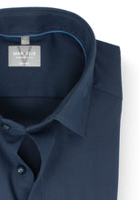Laden Sie das Bild in den Galerie-Viewer, Businesshemd - Comfort Fit - Langarm - Einfarbig - Marine