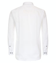 Laden Sie das Bild in den Galerie-Viewer, CASAMODA Herren Businesshemd Comfort Fit Button-Down-Kragen Langarm Einfarbig Weiß