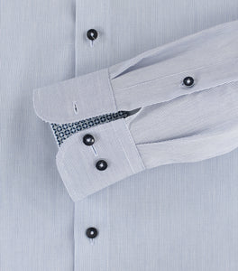 Businesshemd - Comfort Fit - Langarm - Gestreift - Blau