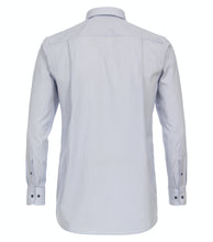 Laden Sie das Bild in den Galerie-Viewer, Businesshemd - Comfort Fit - Langarm - Gestreift - Blau