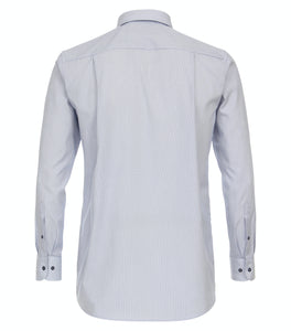 Businesshemd - Comfort Fit - Langarm - Gestreift - Blau