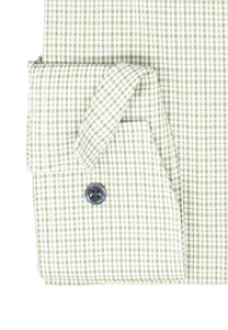 Businesshemd - Comfort Fit - Langarm - Kariert - Olive