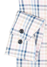 Load image into Gallery viewer, Businesshemd - Comfort Fit - Langarm - Kariert - Button Down - Rosa