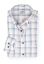 Load image into Gallery viewer, Businesshemd - Comfort Fit - Langarm - Kariert - Button Down - Rosa