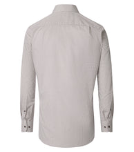 Load image into Gallery viewer, Businesshemd - Comfort Fit - Langarm - Muster - Braun