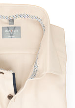 Laden Sie das Bild in den Galerie-Viewer, Businesshemd - Comfort Fit - Langarm - Struktur - Beige