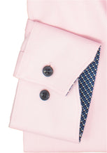 Laden Sie das Bild in den Galerie-Viewer, Businesshemd - Comfort Fit - Langarm - Struktur - Rosa