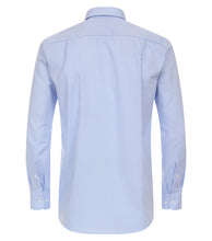 Laden Sie das Bild in den Galerie-Viewer, Businesshemd - Comfort Fit - Langarm - Vichykaro - Blau