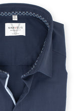 Load image into Gallery viewer, Businesshemd - Modern Fit - Langarm - Einfarbig - Bleu