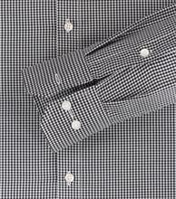 Laden Sie das Bild in den Galerie-Viewer, VENTI Herren Businesshemd Modern Fit Kent-Kragen Langarm Einfarbig Schwarz