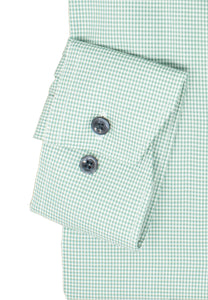 Businesshemd - Modern Fit - Langarm - Kariert - Grün