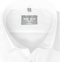 Laden Sie das Bild in den Galerie-Viewer, Businesshemd - Super Slim Fit - Langarm - Einfarbig - Weiß